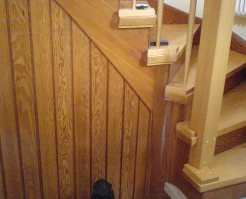 Treppensanierung an bestehender Treppe